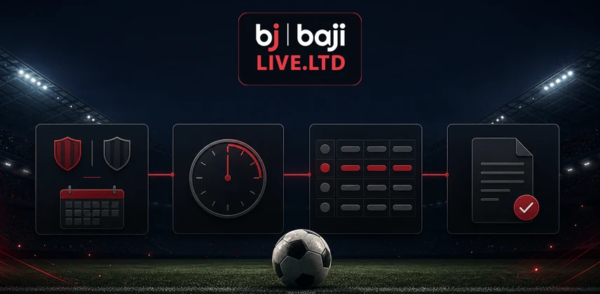 Football Betting: Baji-তে বাজার, সময় ও স্লিপ যাচাই Baji-তে ফুটবল ফিক্সচার, সময়, বাজার ও স্লিপ যাচাই